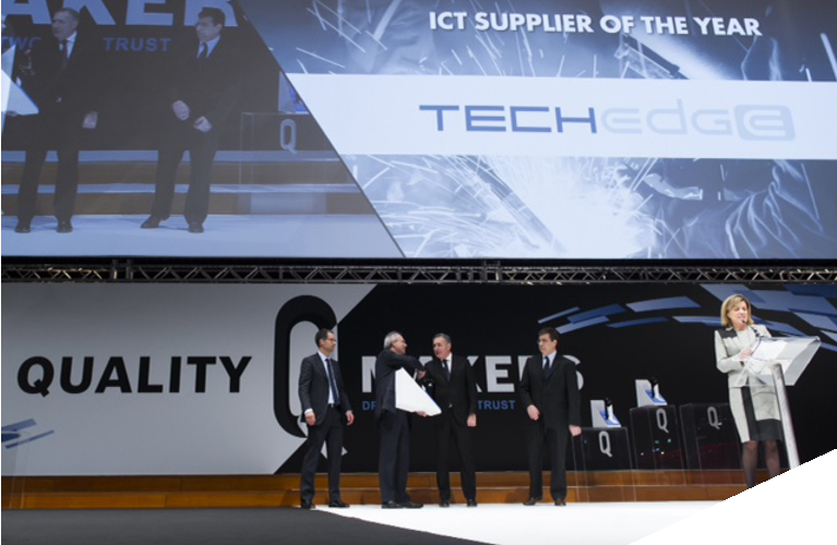 FCA Awards Techedge ICT Supplier of the Year
