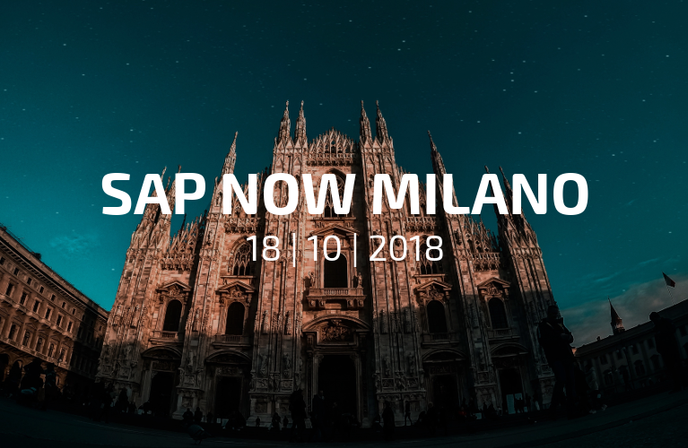 Techedge is a Main Sponsor at SAP NOW in Milan
